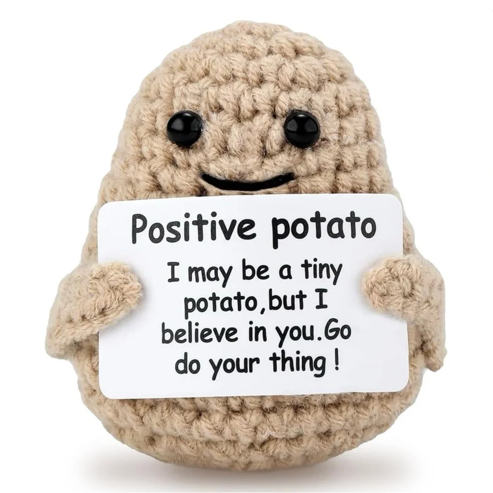 Positively Adorable New Crochet Potato: Your Tiny Companion for Joy & Motivation
